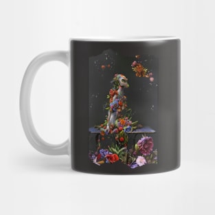 Floral Cat Mug